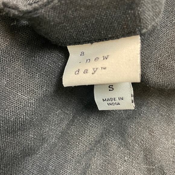 A New Day Women's Sleeveless Vintage A Line Mini Dress Black Size Small - Picture 4 of 5